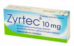 Zyrtec 10 mg tabletės, N10