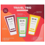 Kūno priežiūros priemonių rinkinys Q+A TRAVEL TRIO, 3x50ml. (Dabar -15%)