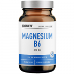Magnis su vitaminu B6 ICONFIT 375mg, 90 kaps. (-40% perkant 2 vnt.)
