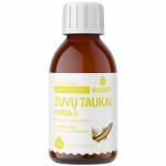 Žuvų taukai su camelina sativa aliejumi ECOSH, citrinų skonio, 150 ml (-40% perkant 2 vnt.)