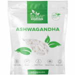 A&scaron;vaganda (Ashwagandha) RAW POWDERS 500mg, 60 kaps.