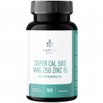 Super Cal 500 Mag 250 Zinc 15 GAMTOS NAMAI, 90 tabl (-59% perkant 2 vnt.)