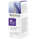 Plaukų augimą skatinantis vaistas MINOVIVAX 50 mg/ml, 100 ml