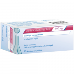 Acetilsalicilo rūg&scaron;tis Aristo 100mg, 30 tabl.