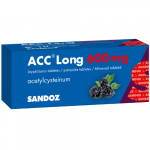 Kosuliui ACC LONG 600 mg, 10 &scaron;nyp&scaron;čiųjų tablečių