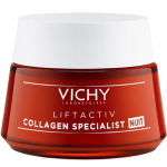 Naktinis veido kremas VICHY LIFTACTIV COLLAGEN SPECIALIST, 50 ml  (Dabar -18%)