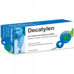 Nuo gerklės skausmo DECATYLEN 0,25mg/0,03mg, 40 pastilių
