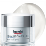 Dieninis kremas nuo rauk&scaron;lių EUCERIN HYALURON-FILLER, SPF 15, 50 ml