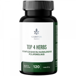 Antioksidantai TOP 4 HERBS GAMTOS NAMAI,120 tablečių (-55% perkant 2 vnt.)
