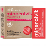 &Scaron;irdžiai, kraujagyslėms ir kraujospūdžiui MINERALVIT CARDIO, 20 pak. (-65% perkant 2 vnt.)