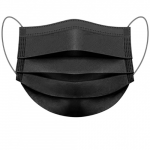 Medicininė vienkartinė kaukė (juoda), N5