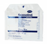 Hartmann Grassolind Neutral sterilus tinklelinis tvarstis, padengtas tepalu, 7.5 x 10 cm, N1 (2 prekei -10%)