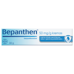 Kremas su dekspantenoliu BEPANTHEN 50 mg/g, 30 g