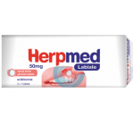 Burnos puslelinei HERPMED LABIALE 50mg, 2 vnt.
