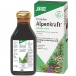 Sudigusiai burnos gleivinei vaistažolių sirupas FLORADIX ALPENCRAFT, 250ml