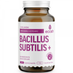 Vir&scaron;kinimui ir kepenims su gyvybingosiomis bakterijomis ECOSH BACILLUS SUBTILIS PLIUS, 90 kapsulių (-35% perkant 2 vnt.)