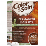 Ilgalaikiai plaukų dažai COLOR & SOIN, aukso vario blondinė, (7GC), 135 ml (-35% perkant 2 vnt.)