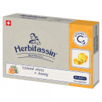 Pastilės gerklei su islandine kerpena ir medumi HERBITASSIN, 12 vnt.  (-20% perkant 2 vnt.)