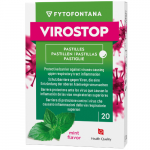 Nuo virusų mėtų skonio FYTOFONTANA VIROSTOP, 20 pastilių