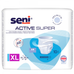 Sauskelnės-kelnaitės SENI ACTIVE SUPER PREMIUM, XL dydis, 10 vnt. (Dabar -8%)