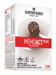 Nervų sistemai SUPERFOODS MEMOACT PLUS, 30 kapsulių (Dabar -50%)