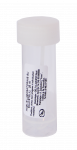 Plastikinis laboratorinis indelis fekalijoms su &scaron;auk&scaron;teliu, 25 ml