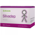 Normaliai fizinei ir psichologinei funkcijai SILVADEP, 30 kaps. (Dabar -20%)