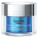Drėkinamasis naktinis  gelis su hialurono rūg&scaron;timi ir provitaminu B5 EUCERIN HYALURON-FILLER, 50 ml (Dabar -20%)
