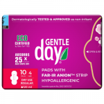 Dieniniai higieniniai paketai GENTLE DAY FAR-IR ANION, 10 vnt. (-26% perkant 2 vnt.)