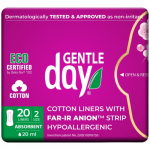 Kasdieniai įklotai GENTLE DAY FAR-IR ANION ECO, 20 vnt. (-26% perkant 2 vnt.)