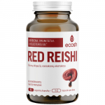 Imunitetui ir cholesteroliui ECOSH RED REISHI 90 kaps, (-40% perkant 2 vnt.)
