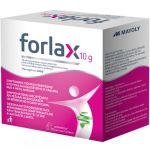 Vidurių užkietėjimui FORLAX 10 g, 20 pak.