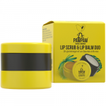 Lūpų &scaron;veitiklis-balzamas DR.PAWPAW SCRUB & NOURISH, 16 g (-55% perkant 2 vnt.)