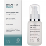 Drėkinamasis gelinis kremas į aknę linkusiai odai SESDERMA SALISES, 50 ml (-35% perkant 2 vnt.)