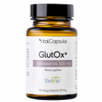Antioksidantas su L-glutationu GLUTOX 500 mg, 30 kaps. (-26% perkant 2 vnt.)