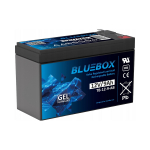 GEL VRLA &bdquo;Bluebox 9-12&ldquo; 12 V 9 Ah gelinis akumuliatorius, skirtas signalizacijos sistemoms, stebėjimo sistemoms, valdikliams ir UPS