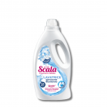 Baltų audinių koncentruotas skalbiklis  Jūros gaiva SCALA 1500ml (37 SKALBIMAI)