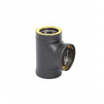 Trejgabals Termo 87* 304-0.8 D115/200, Melns TT90-115-08-M