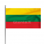 Lietuvos Respublikos vėliava 150 x 250 cm ri&scaron;ama prie stiebo