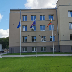 Vėliavos stiebas aliuminis STANDART su užraktu 6 metrų