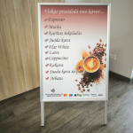 Reklaminis stovas A1 DVIPUSIS