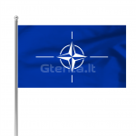 Nato vėliava 100 x 170 cm maunama ant koto