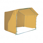 Prekybinė palapinė 2&times;2 Smėlio spalvos