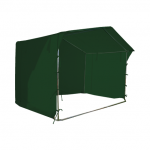 Prekybinė palapinė 2&times;2 Tamsiai Žalia