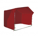 Prekybinė palapinė 2&times;2 Bordo