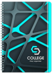 Knyga su spirale B5 150lap 70g lang COLLEGE