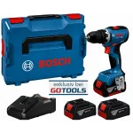 Bosch Professional GSR 18V-65 (3 &times; 4,0 Ah) &ndash; akumuliatorinių įrankių rinkinys
