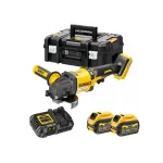 DeWalt akumuliatorinis kampinis &scaron;lifuoklis FLEXVOLT DCG418T2 (54 V, 2 &times; 6,0 Ah (18 V) / 2,0 Ah (54 V))
