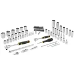 Stanley galvučių ir terk&scaron;lių rinkinys FMMT82826-1 (1/4&Prime; + 1/2&Prime;, 81 vnt.)
