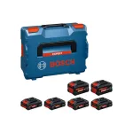 Bosch akumuliatorių komplektas 4 &times; EXBA18V-40 + 2 &times; EXBA18V-80